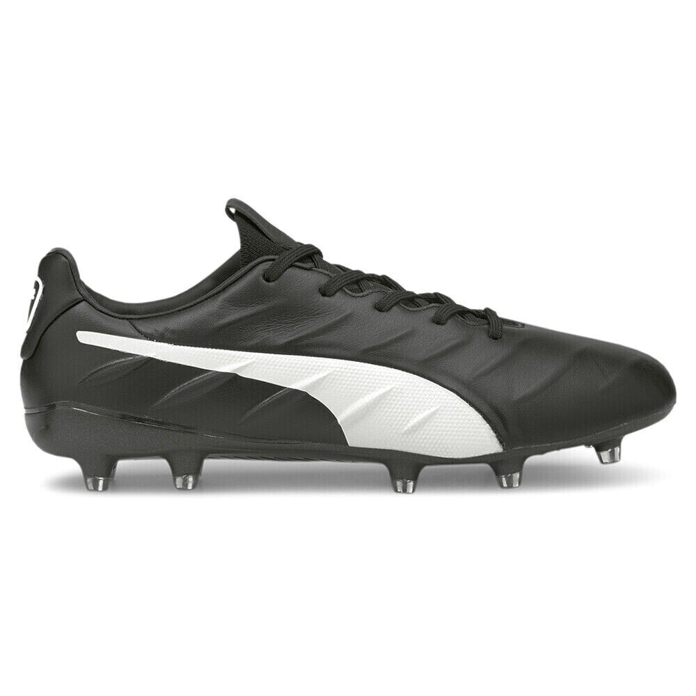 Puma King Platinum 21 Firm GroundArtificial Ground Soccer Cleats Mens Black Snea