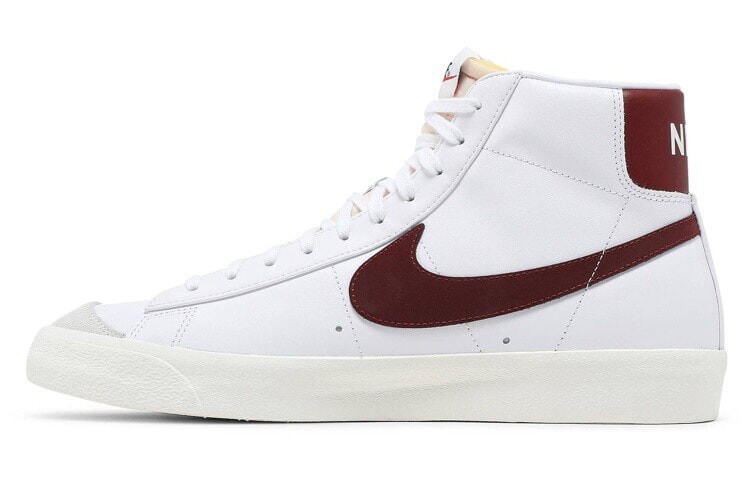 Nike Blazer Mid 77 Vintage 高帮 板鞋 男女同款 白红 / Кроссовки Nike Blazer Mid 77 Vintage BQ6806-111