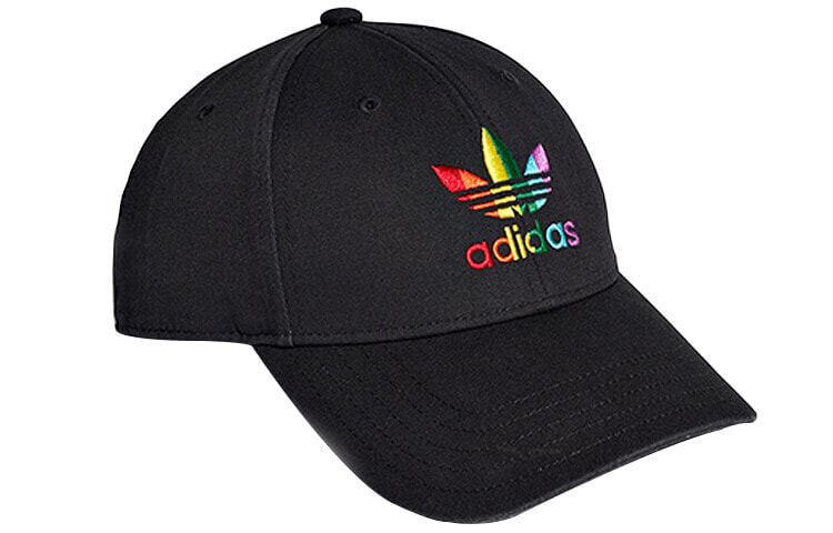 adidas originals 经典Logo潮流时尚 鸭舌帽 男女同款 黑色 / Шапка Adidas Originals Logo GP2594