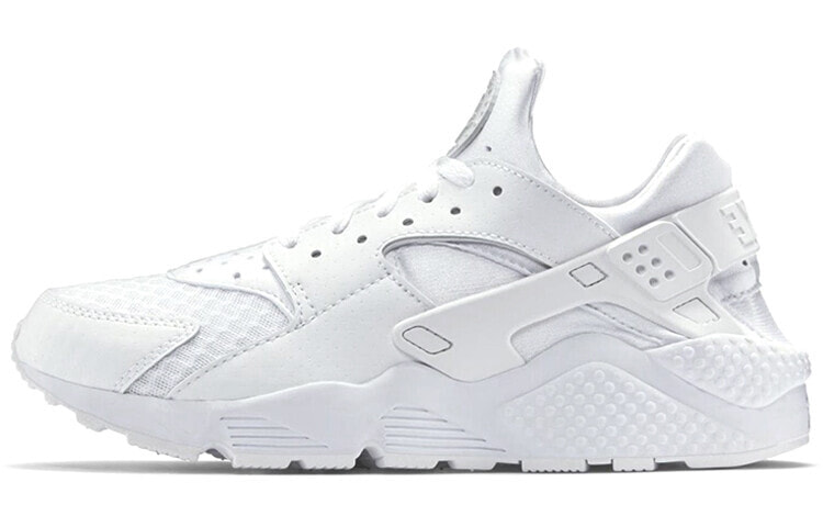 Nike Air Huarache 复古运动 低帮 跑步鞋 男款 白金色 / Кроссовки Nike Air Huarache 318429-111