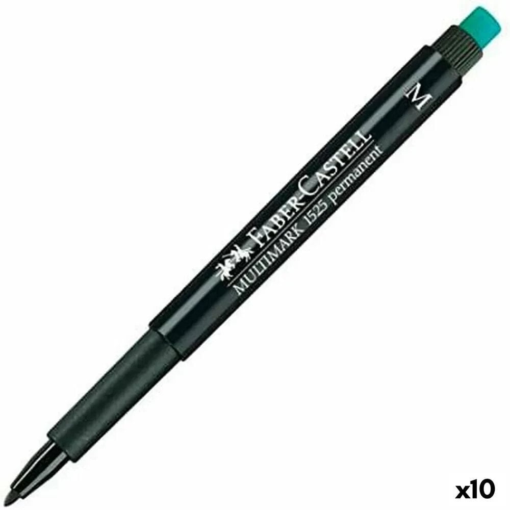 FABER CASTELL Eraser Permanent Marker 10 Units