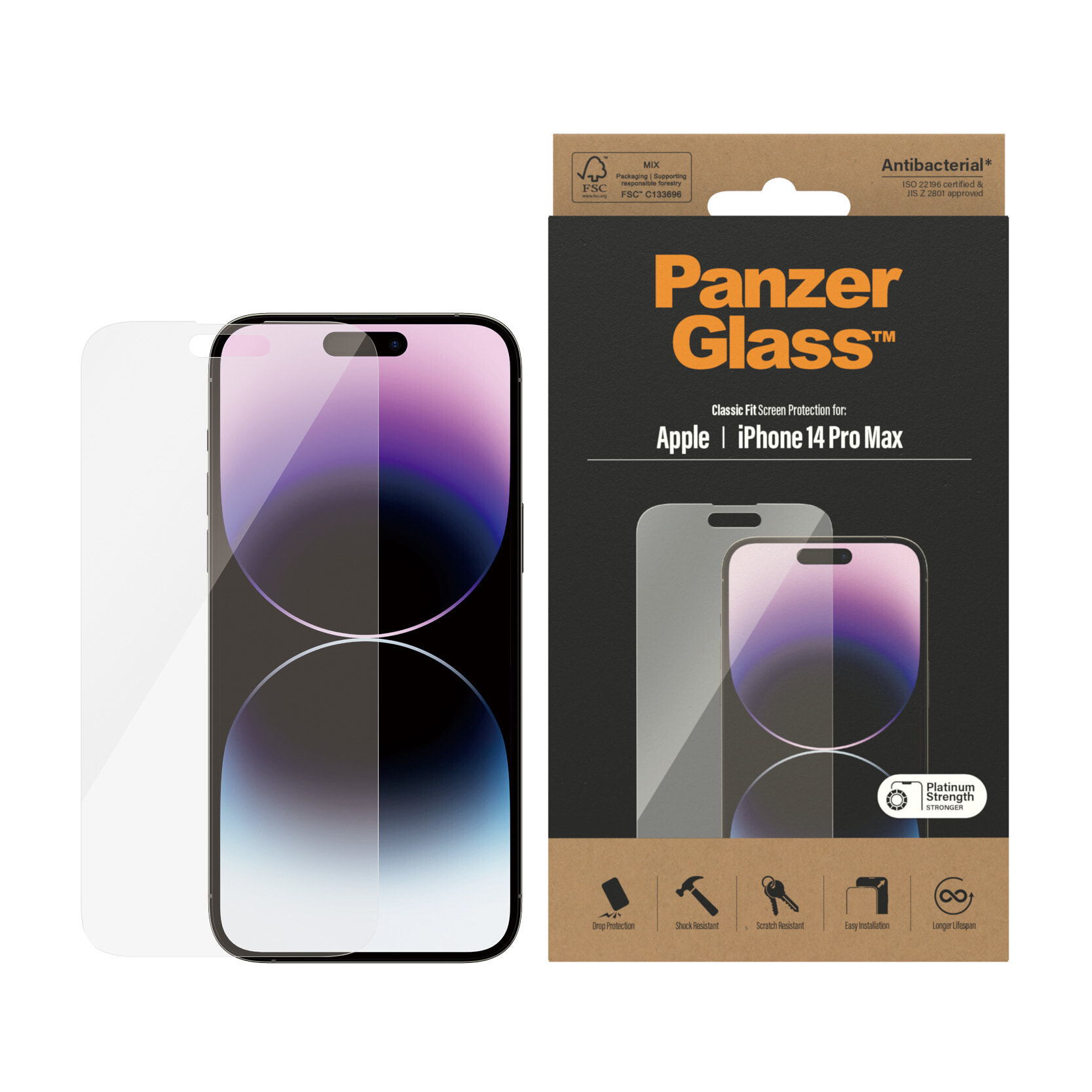 PanzerGlass Classic Fit Apple iPhone 20 Прозрачная защитная пленка 1 шт 2770