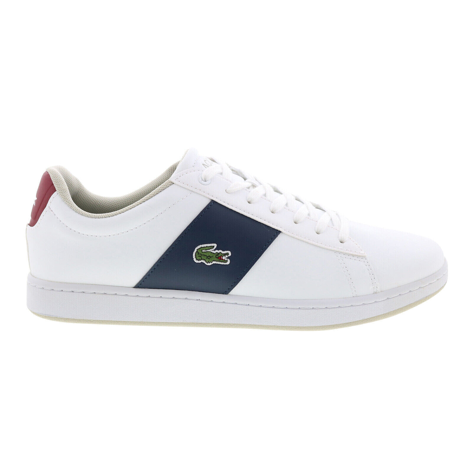 Lacoste Carnaby EVO CGR 2225 Mens White Leather Lifestyle Sneakers Shoes