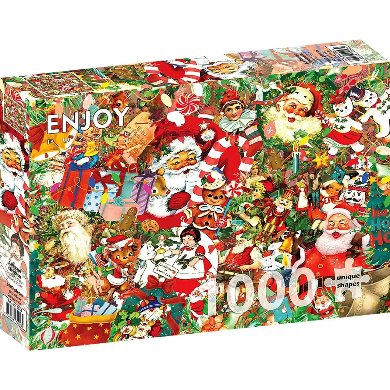 Puzzle Ein Vintage Weihnachtsfest