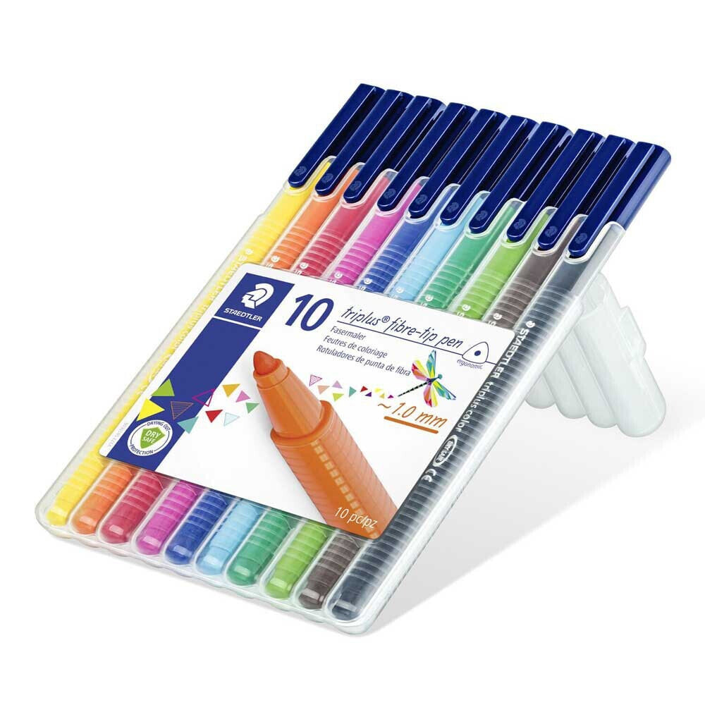 STAEDTLER Assorted Triplus Color 323 Marker Pen 10 Units