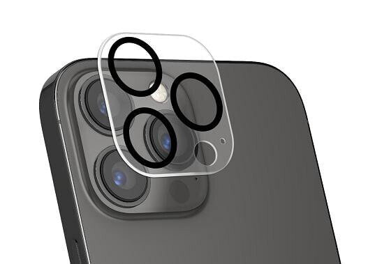 4smarts StyleGlass Kamera iPhone 14 Pro 14 Max 2er Set Metal silber+
