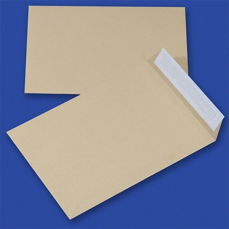 Office Products Koperty z taśmą silikonową OFFICE PRODUCTS, HK, B4, 250x353mm, 90gsm, 250szt., brązowe