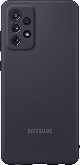 Чехол силиконовый серый Samsung Galaxy A72 5G