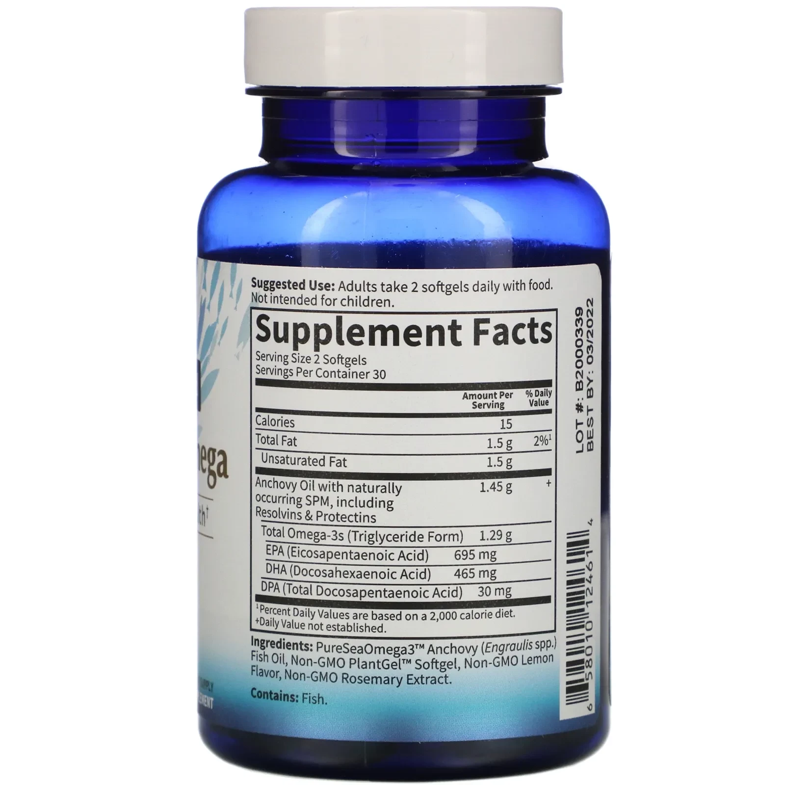 Dr. Formulated, Advanced Omega, Citrus, 180 Softgels