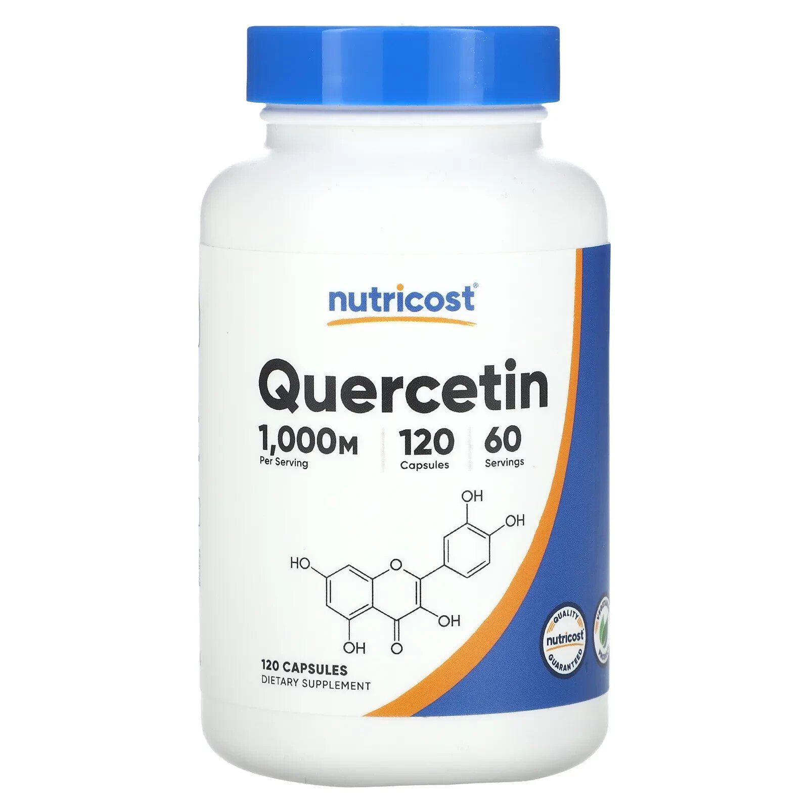 Quercetin, 1,000 mg , 120 Capsules (500 mg per Capsule)