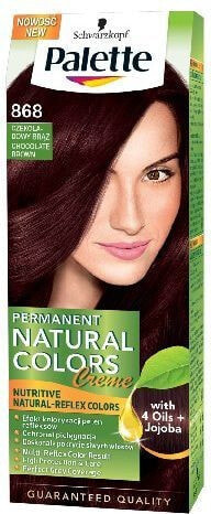 Schwarzkopf Palette Natural Colors Creme No.868 Перманентная крем-краска для волос с натуральными маслами, оттенок гранатовый