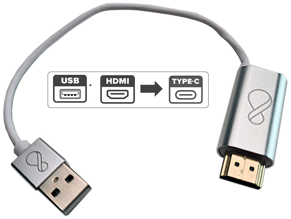 Ochno O-HDMI-TO-USBC-2 - 2.0 - USB Type-A - USB Type-C - 3840 x 2160 pixels