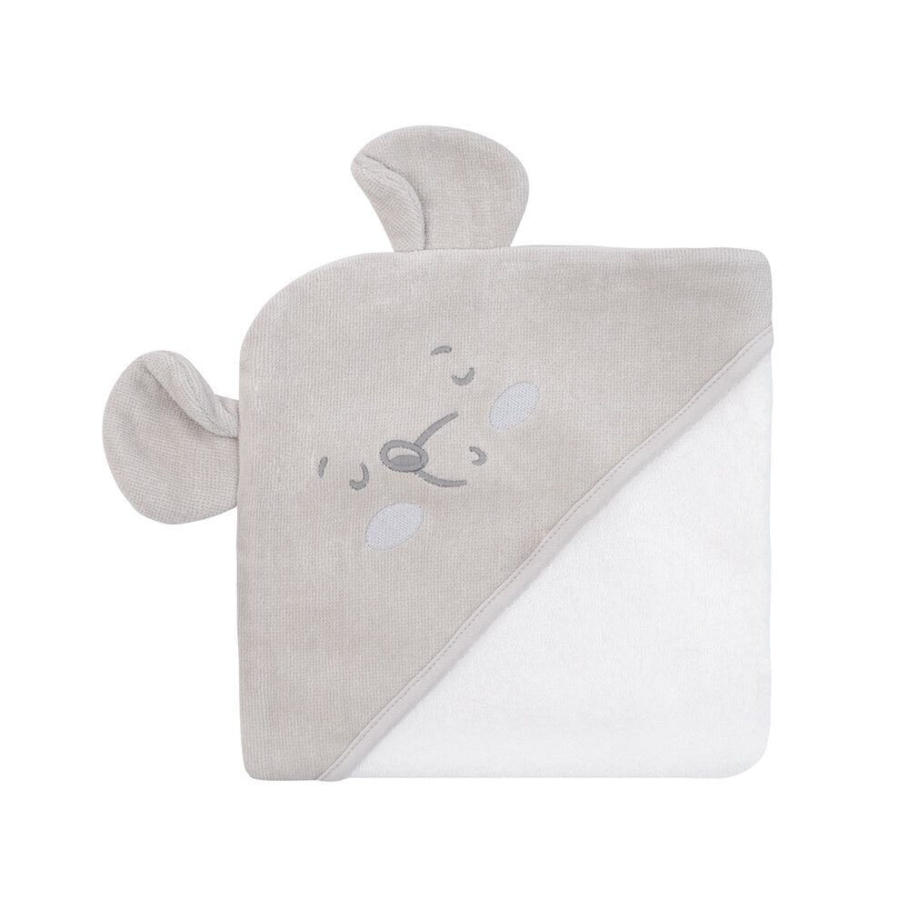 KIKKABOO With Hood 90/90 Cm Joyful Mice Towel