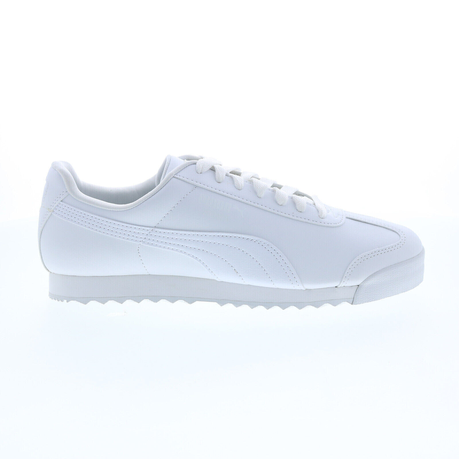 Puma Roma Basic 35357221 Mens White Synthetic Lace Up Lifestyle Sneakers Shoes