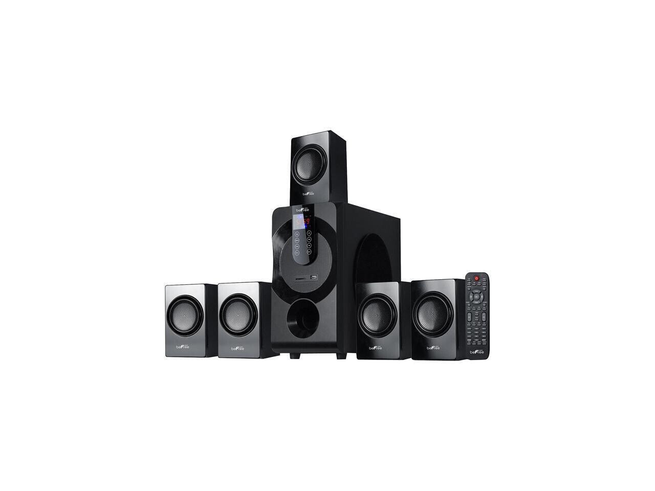 BeFree BFS-460 5.1 Premium Surround Sound Bluetooth Speaker System