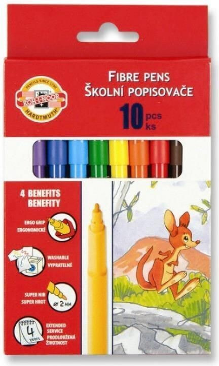 Koh I Noor Markers 10 colors (238846)