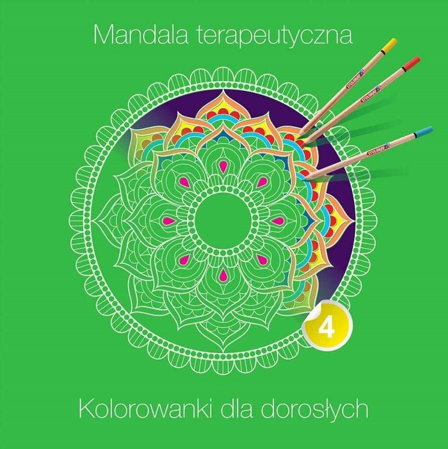 Раскраска для рисования STOLGRAF Mandala terapeutyczna 4. Kolorowanka dla dorosłych