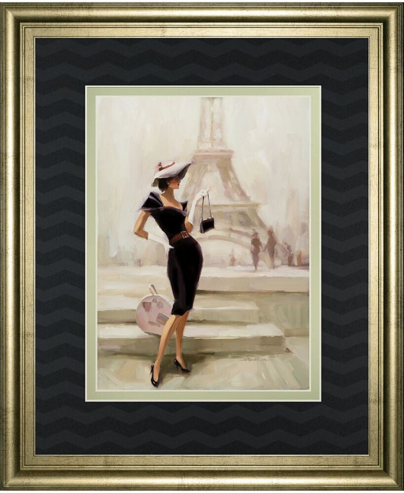 Classy Art love, From Paris by Steve Henderson Framed Print Wall Art, 34