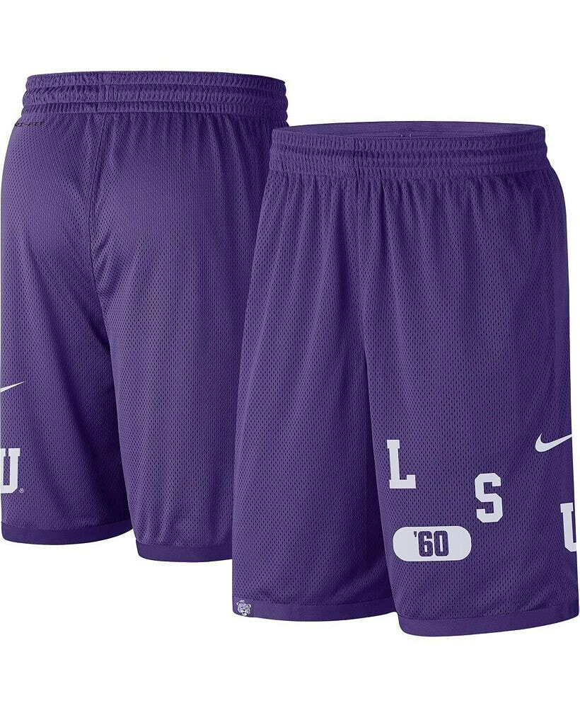 Nike men's Purple LSU Tigers Wordmark Performance Shorts