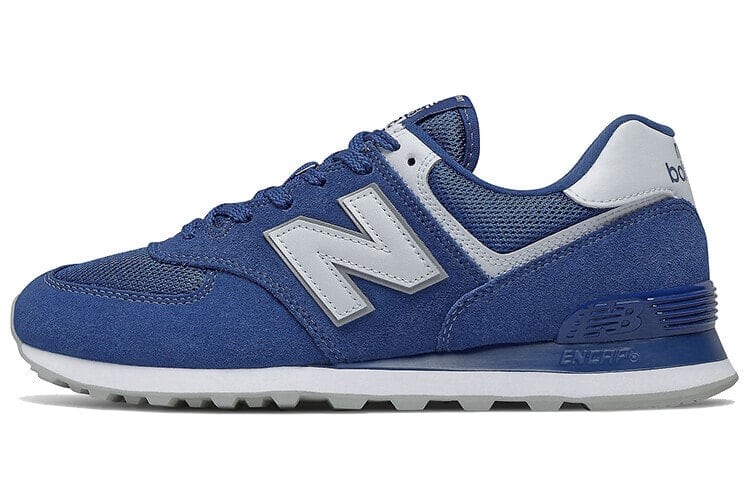 New Balance NB 574 低帮 跑步鞋 男女同款 蓝白色 / Кроссовки New Balance NB 574 ML574ET2