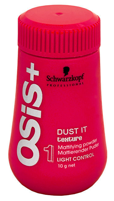 Schwarzkopf Osis+ Dust It Texture 1 Mattifying Powder Матирующая и текстурирующая пудра для фиксации волос 10 г