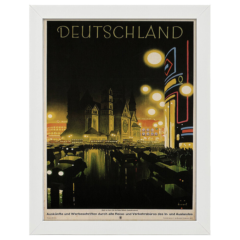 Bilderrahmen Poster Deutschland