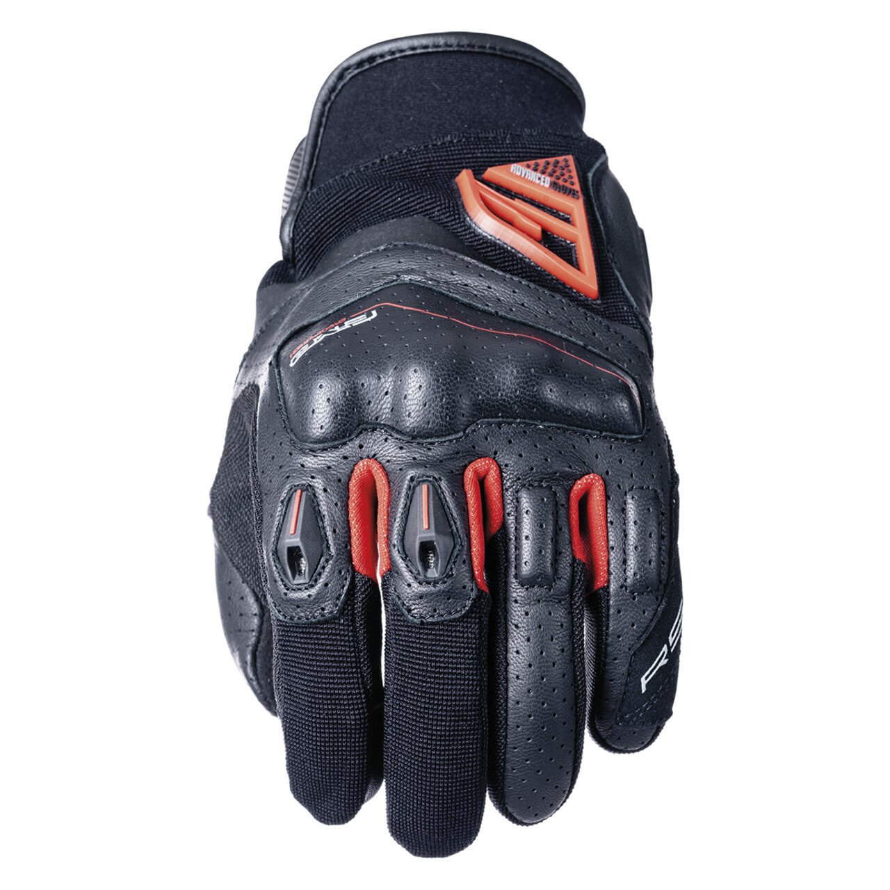 Motorradhandschuhe Five RS2 Evo Schwarz-Rot