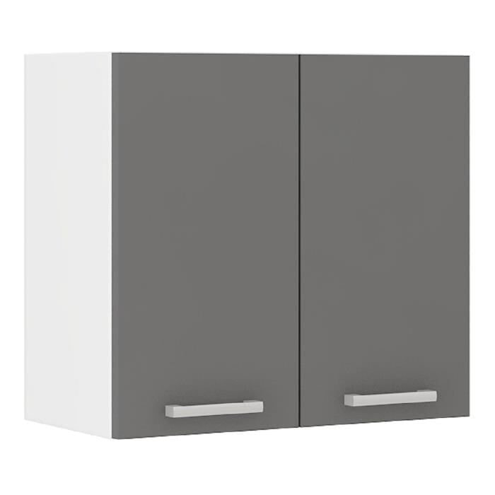 УЛЬТРА высокий кухонный шкаф L 60 см - серый