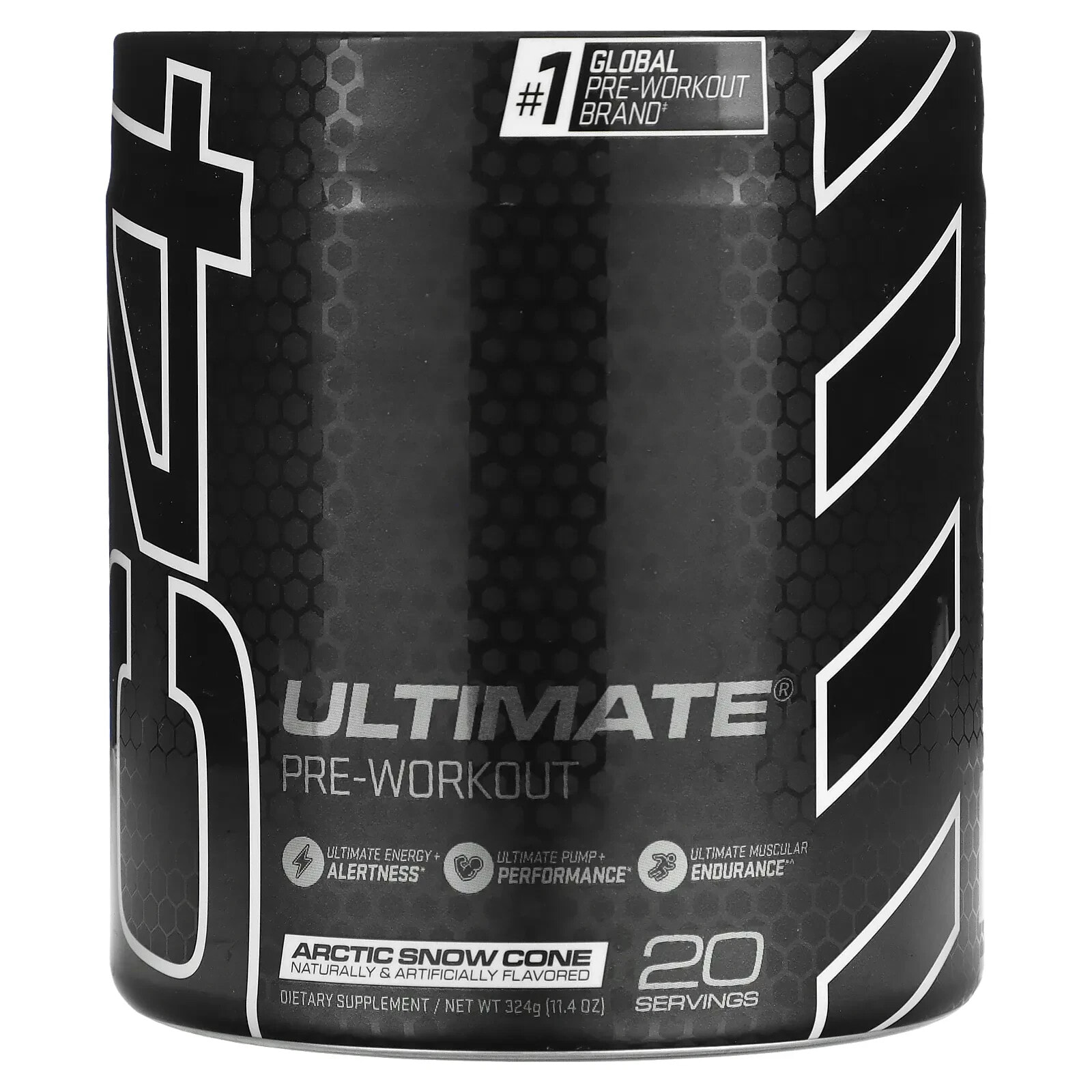 C4 Ultimate, Pre-Workout, Arctic Snow Cone, 11.4 oz (324 g)