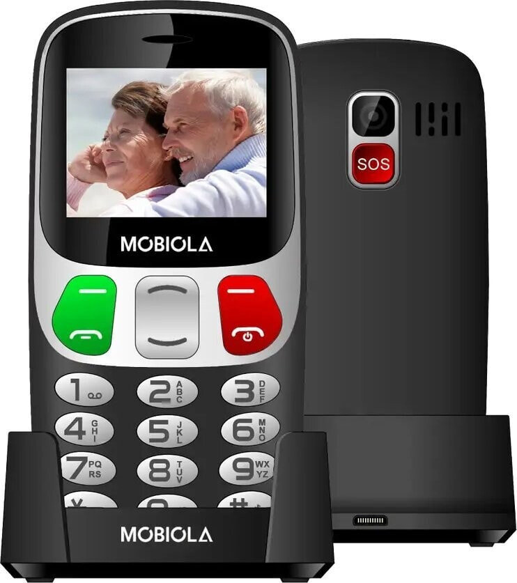 Telefon komórkowy Mobiola TELEFON GSM MOBIOLA MB800 CZARNY 2G TELEFON DLA SENIORA