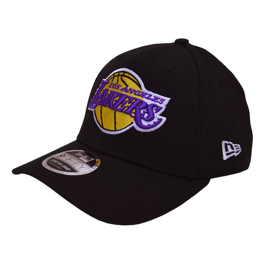 Мужская черная кепка New Era Los Angeles Lakers