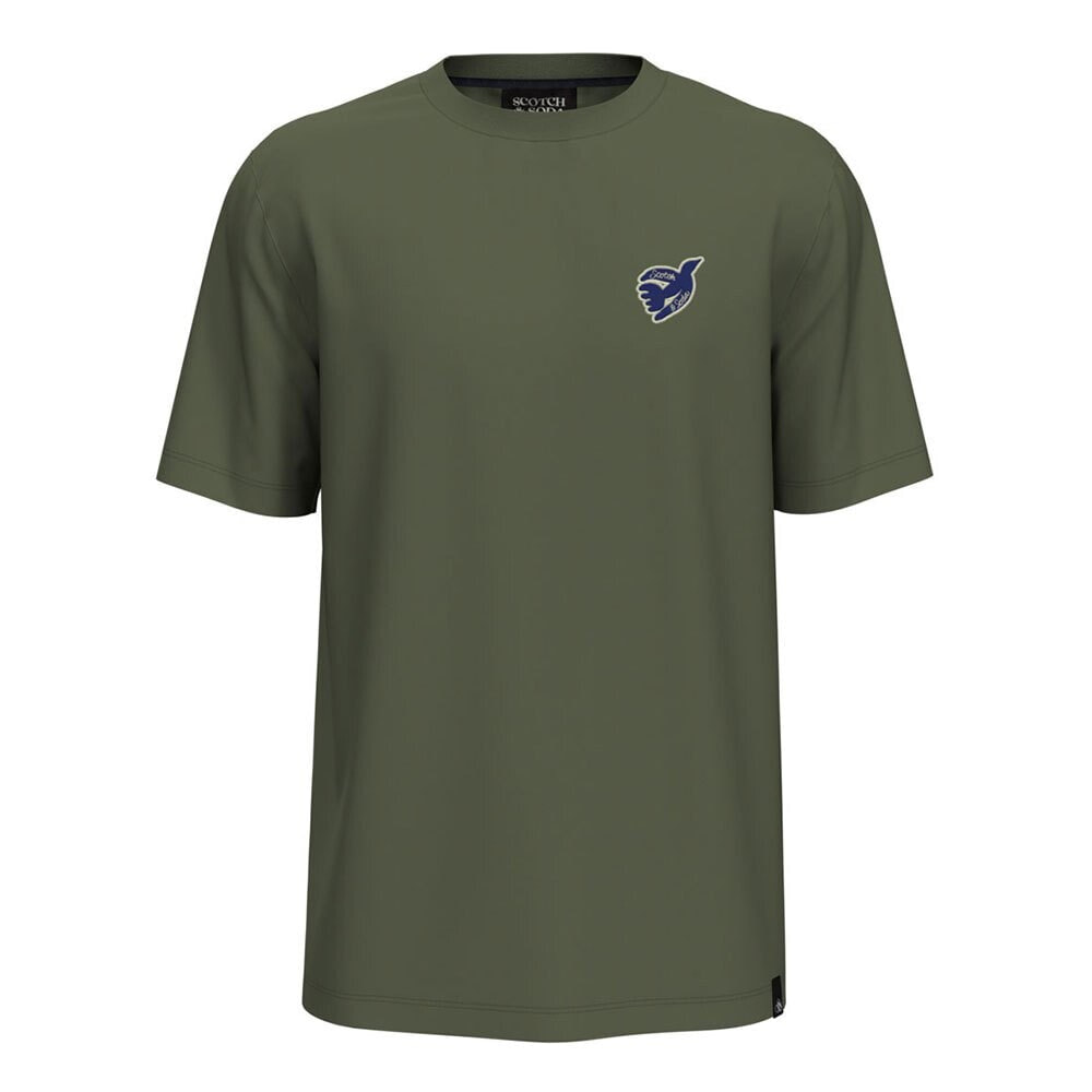 SCOTCH & SODA Free Spirit Bird Short Sleeve T-Shirt