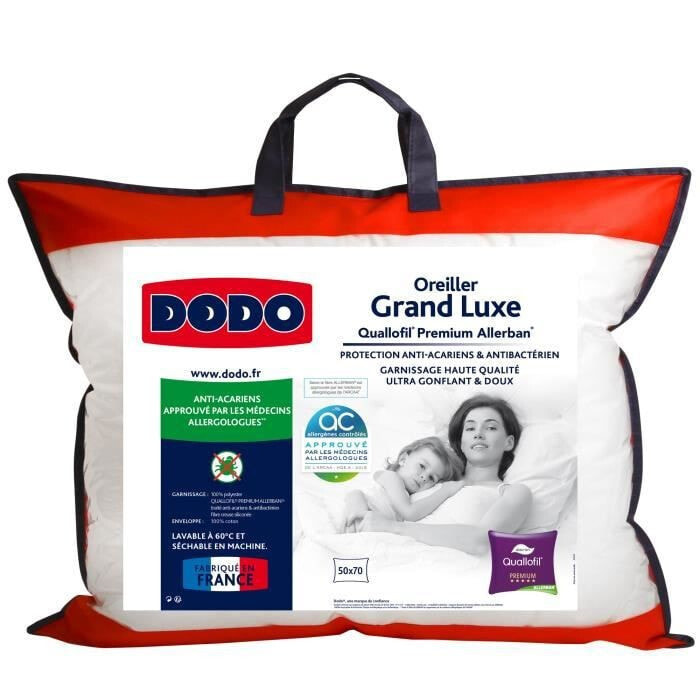 DODO Подушка Grand Luxe Quallofil Allerban 50x70см