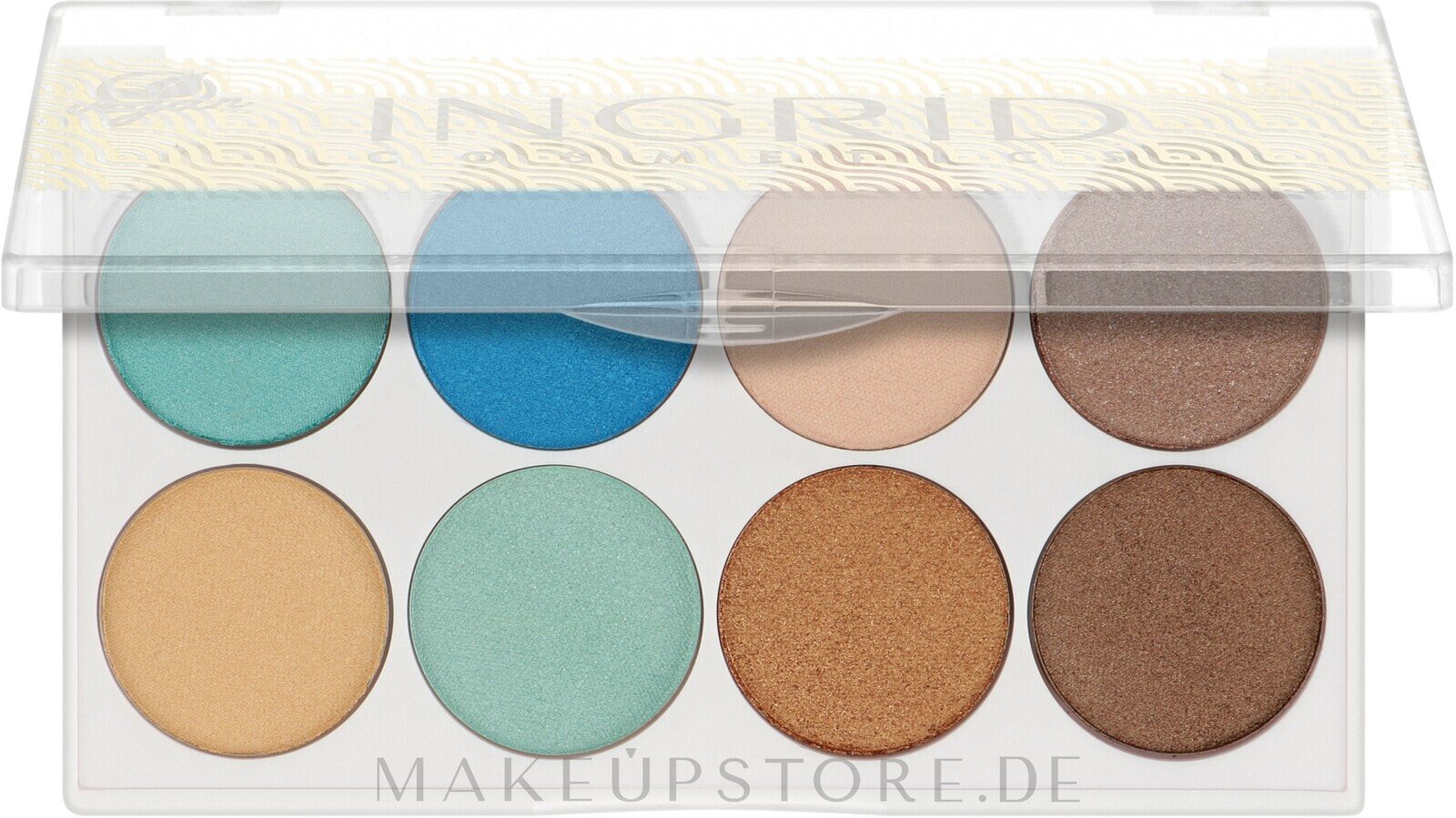 Lidschattenpalette - Ingrid Cosmetics Bali Eyeshadows Palette