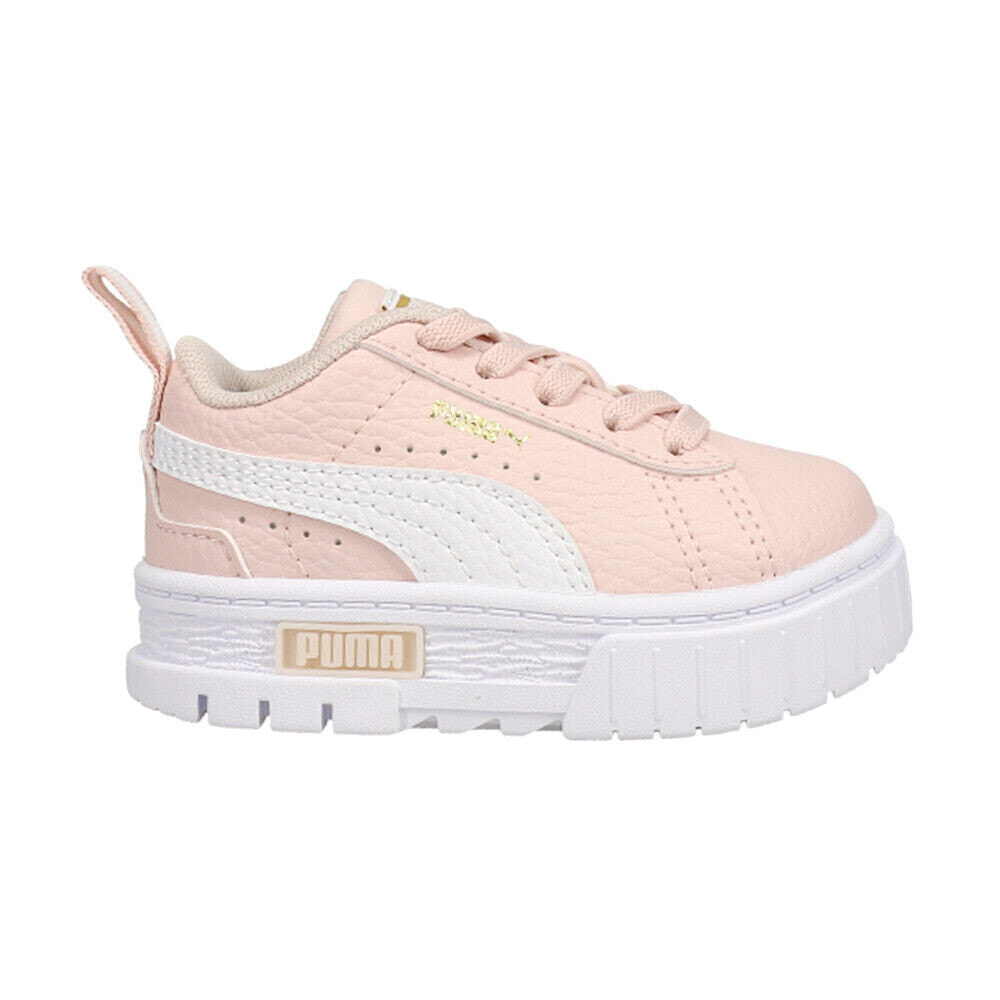 Puma Mayze Ac Lace Up Toddler Girls Pink Sneakers Casual Shoes 38568609
