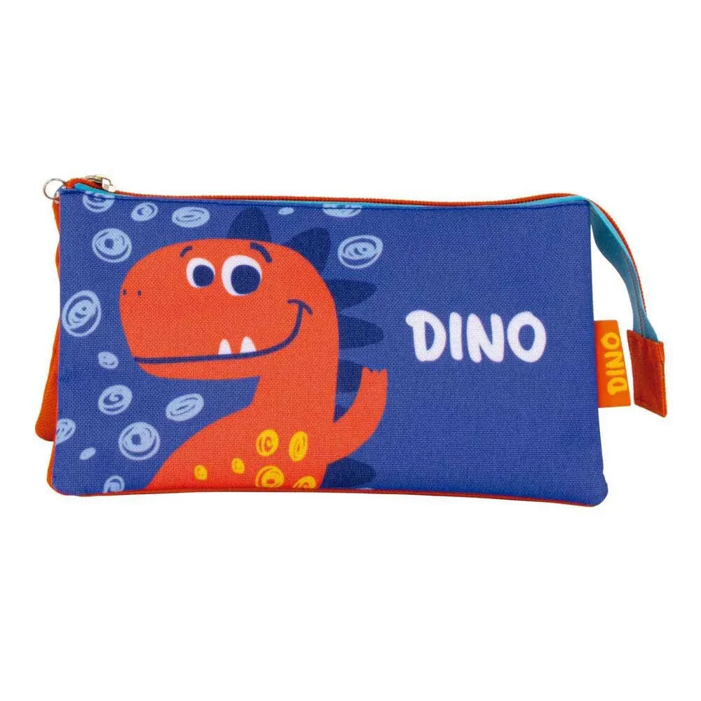 ZASKA Triple 21x11x3.5 cm Dino Pencil Case