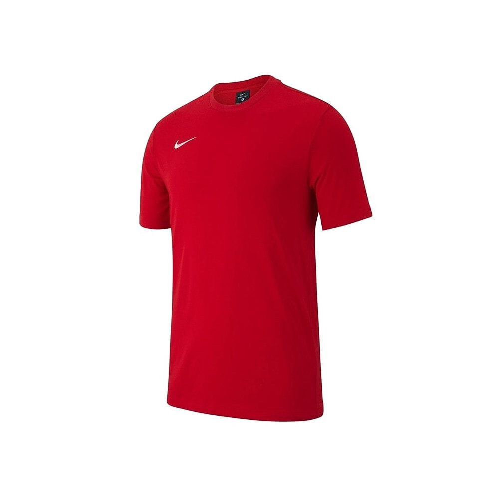 Мужская спортивная футболка красная с логотипом Nike JR Team Club 19
