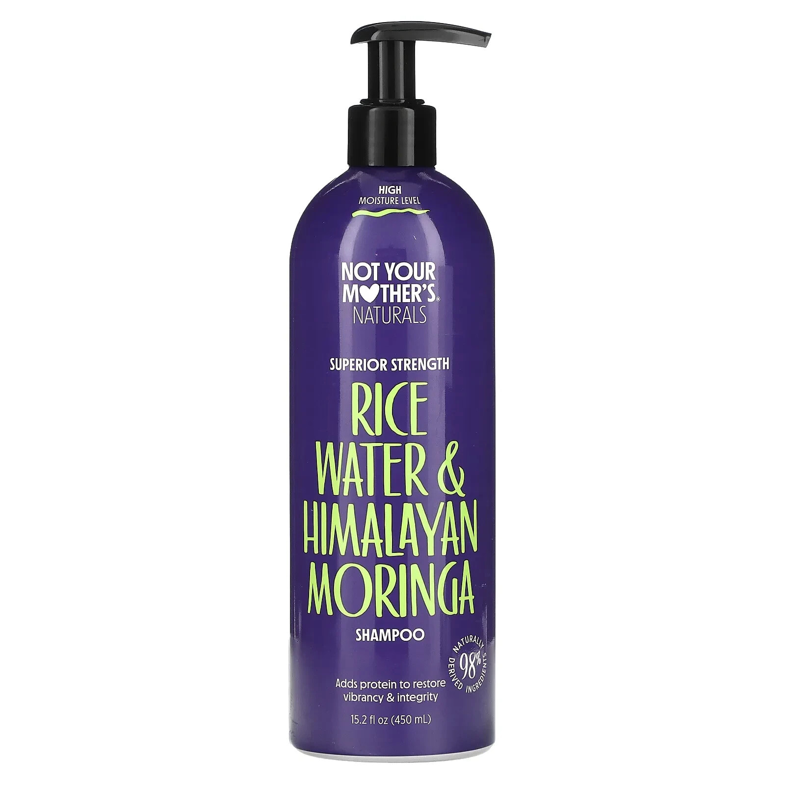 Rice Water & Himalayan Moringa Shampoo, 15.2 fl oz (450 ml)