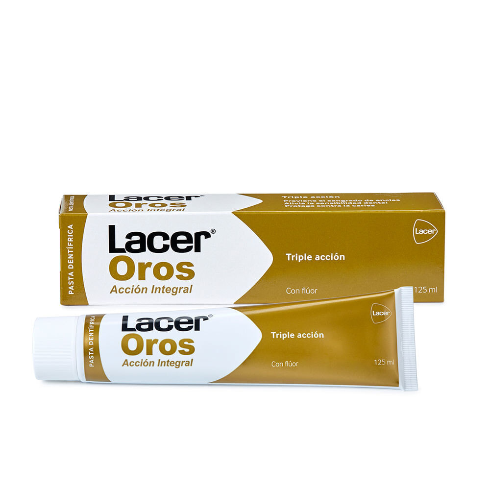 Lacer Oros Tooth Paste Зубная паста для комплексного лечения для предотвращения кариеса и проблем с деснами 125 мл
