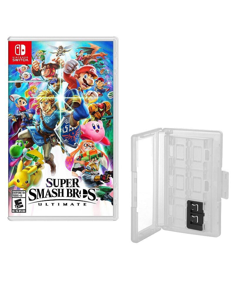 Nintendo super Smash Bros Game with Game Caddy for Switch