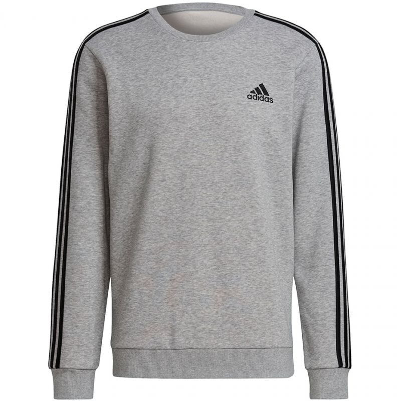 Мужской свитшот спортивный серый adidas Essentials Sweatshirt M GK9110