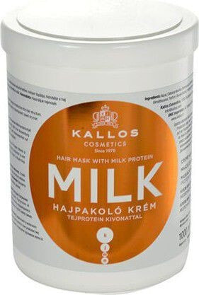 Маска или сыворотка для волос Kallos Milk Hair Mask Maska do włosów 1000ml