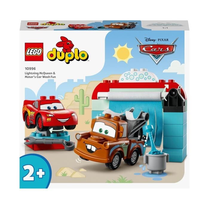 Конструктор LEGO DUPLO 10996 Веселая автомойка Лайтнинг Маккуин и Мэтр