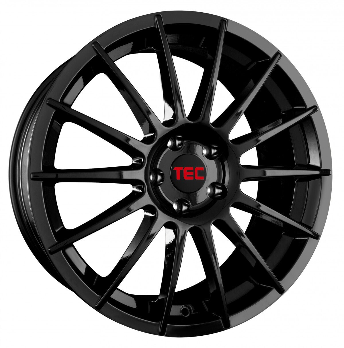 Колесный диск литой TEC Speedwheels AS2 black glossy 7x17 ET35 - LK4/98 ML58.1