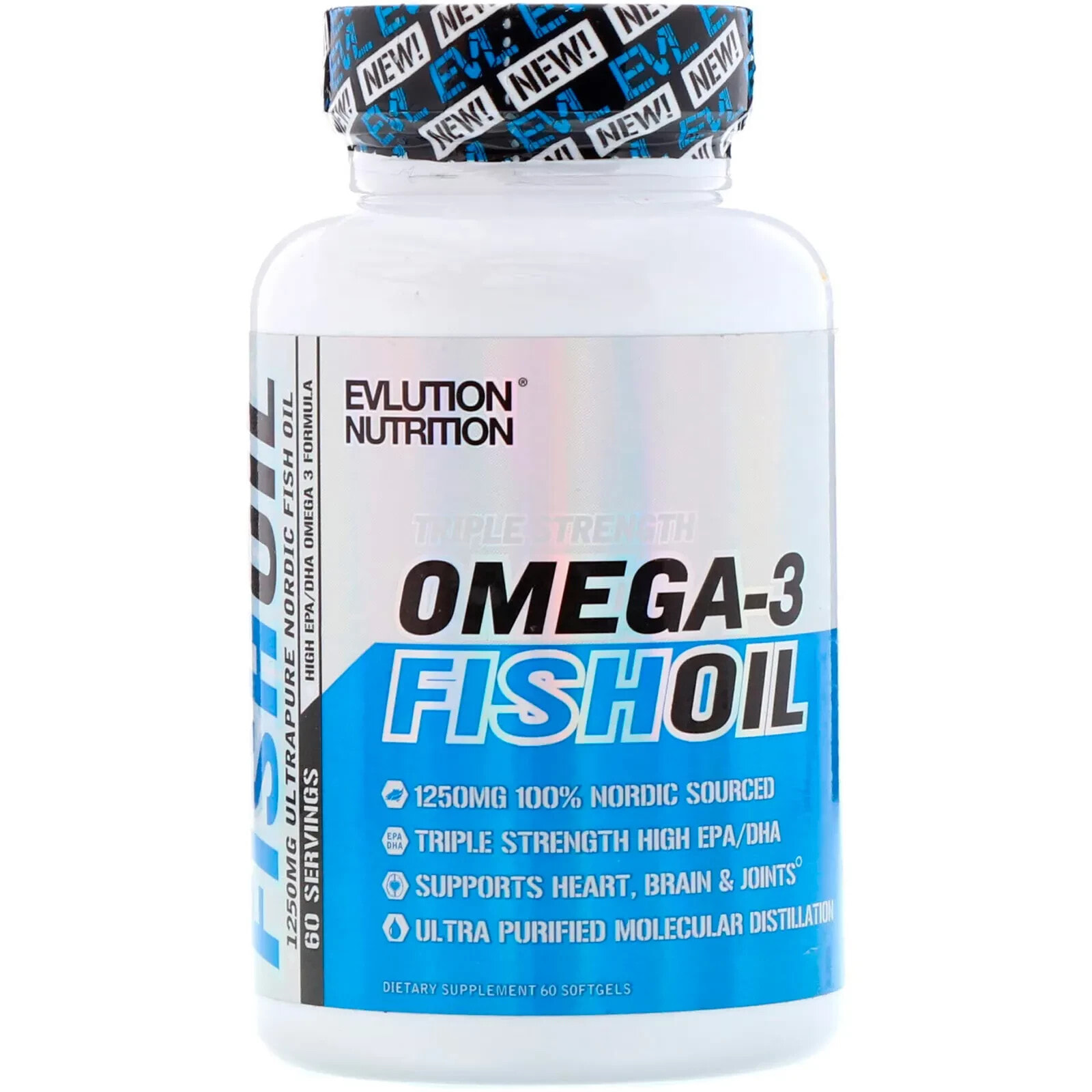Omega-3 Fish Oil, 120 Softgels