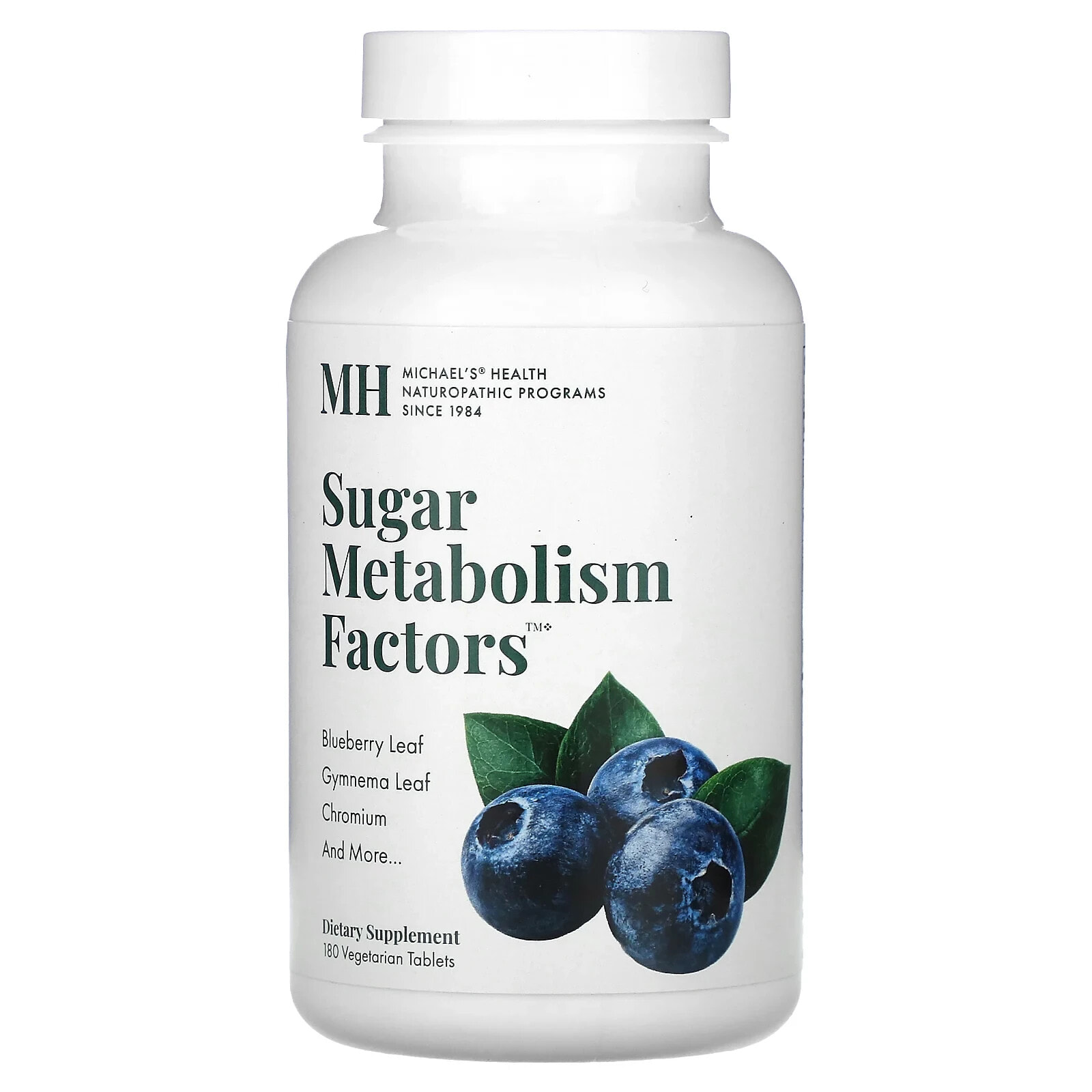 Sugar Metabolism Factors, 90 Vegetarian Tablets