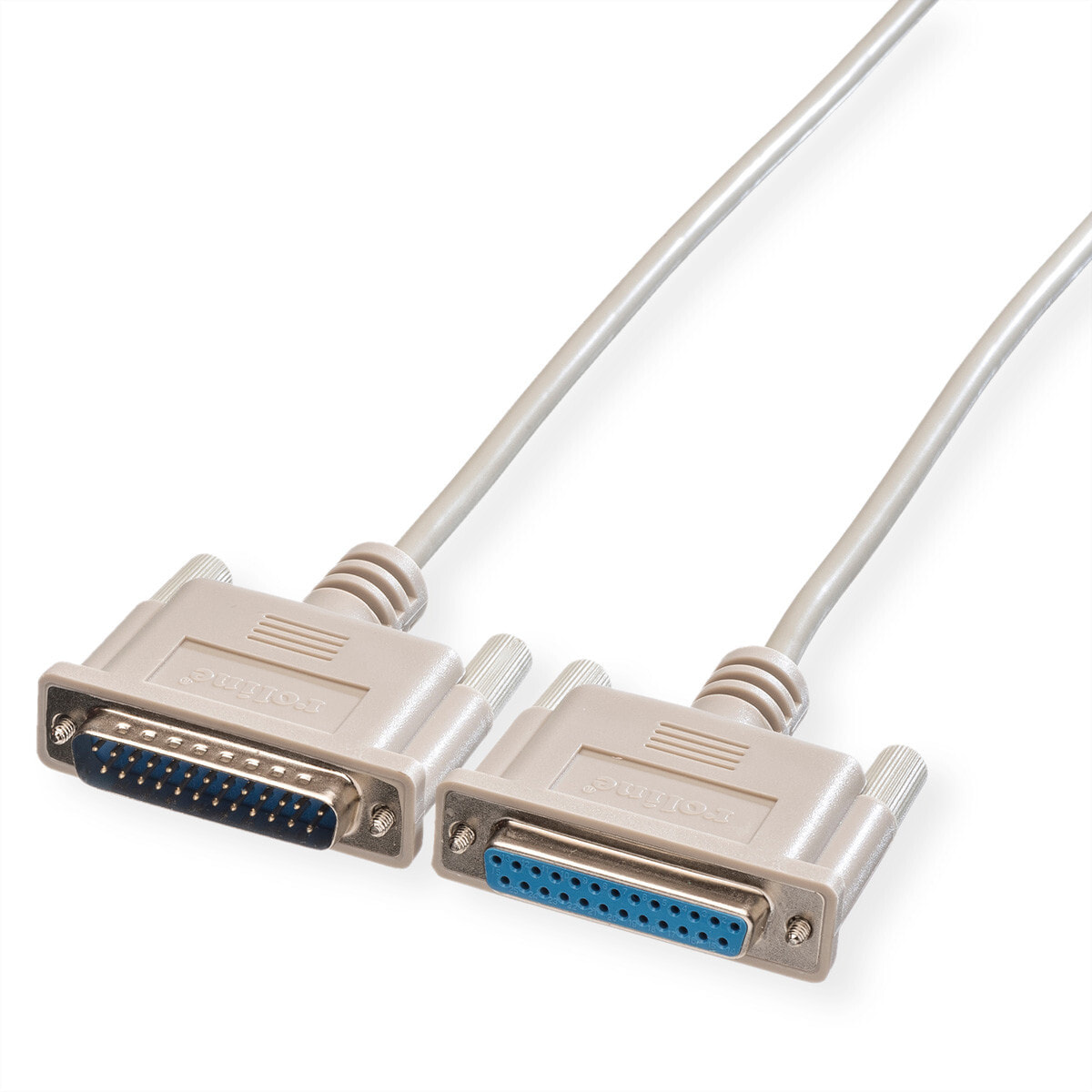 ROLINE RS232 Cable, M - F 1.8 m кабель последовательной связи 11.01.3618
