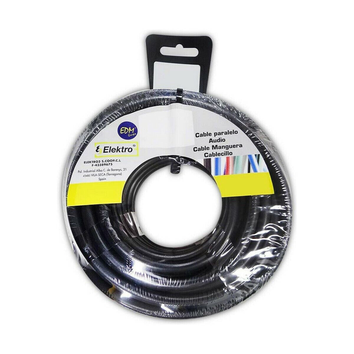 Cable EDM 10 m Black 1,5 mm