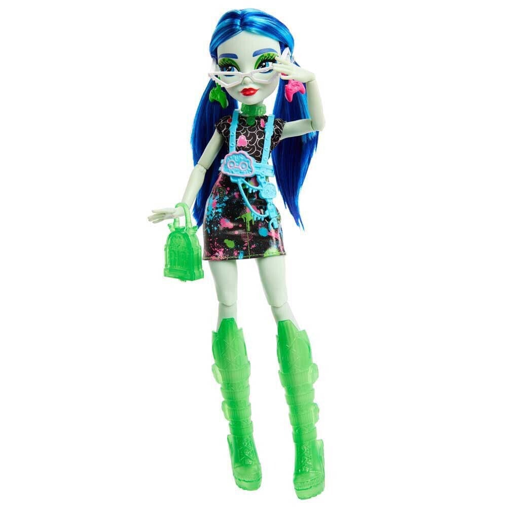 MONSTER HIGH Skulltimate Secrets Neon Frights Ghoulia Doll цвет  разноцветный — купить недорого с доставкой, 18066667