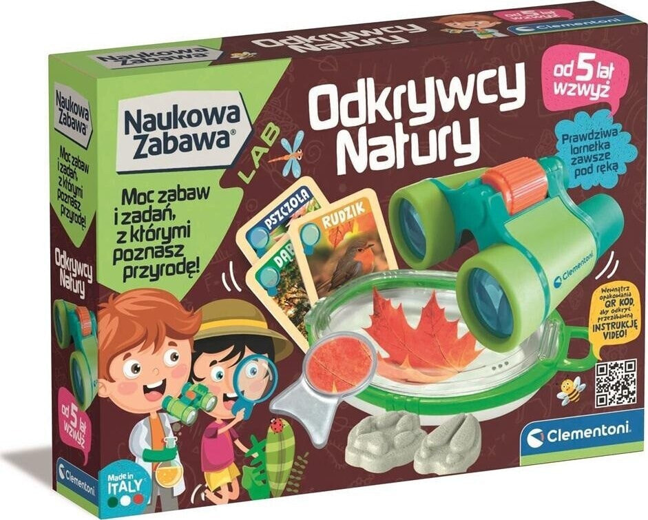 Clementoni CLE Naukowa zabawa Labo Junior Discovery Nat 50894